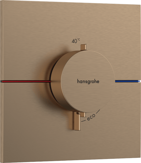 Hansgrohe Showerselect Comfort E Valve - Brushed Bronze - 15574140 - TAP 'N' SHOWER