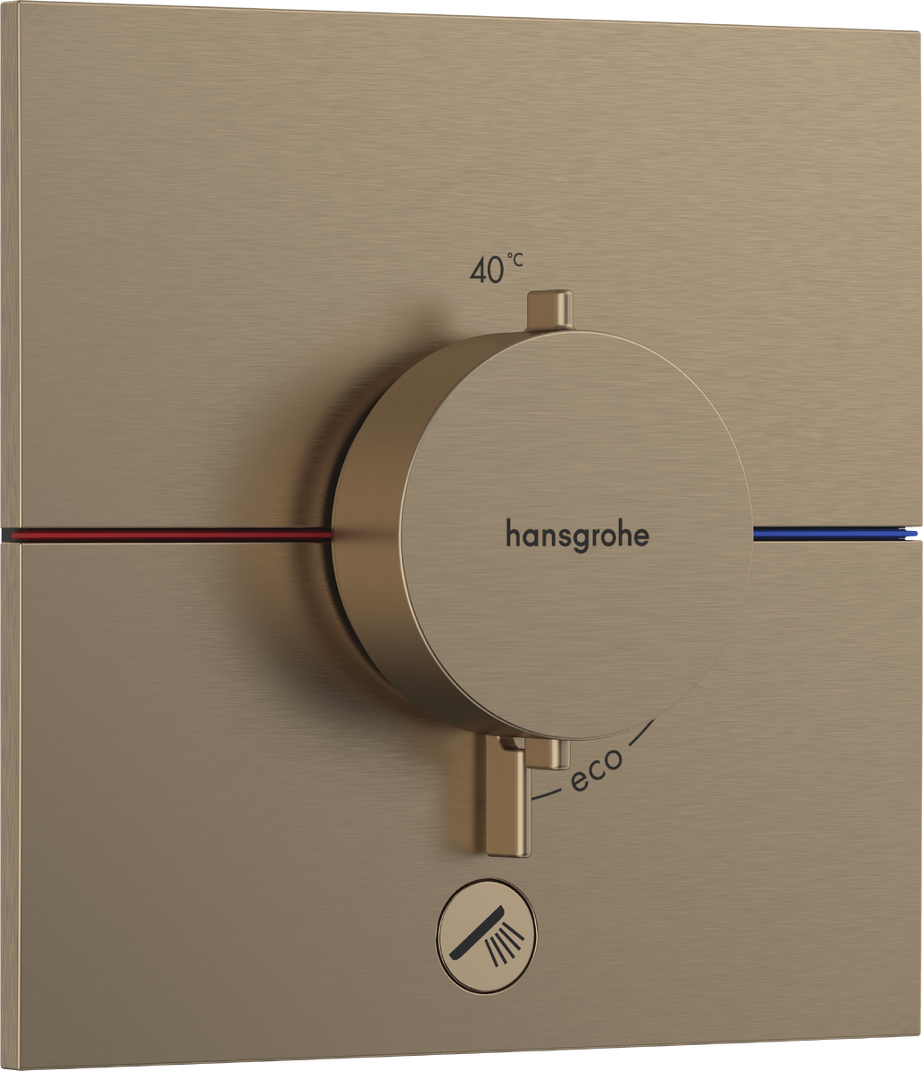Hansgrohe Showerselect Comfort E Valve - Brushed Bronze - 15575140 - TAP 'N' SHOWER