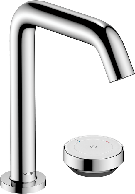 Hansgrohe Tecturis S 2 - hole Basin Mixer 150 Coolstart Ecosmart+ With Waste Set - Chrome - 73353000 - TAP 'N' SHOWER