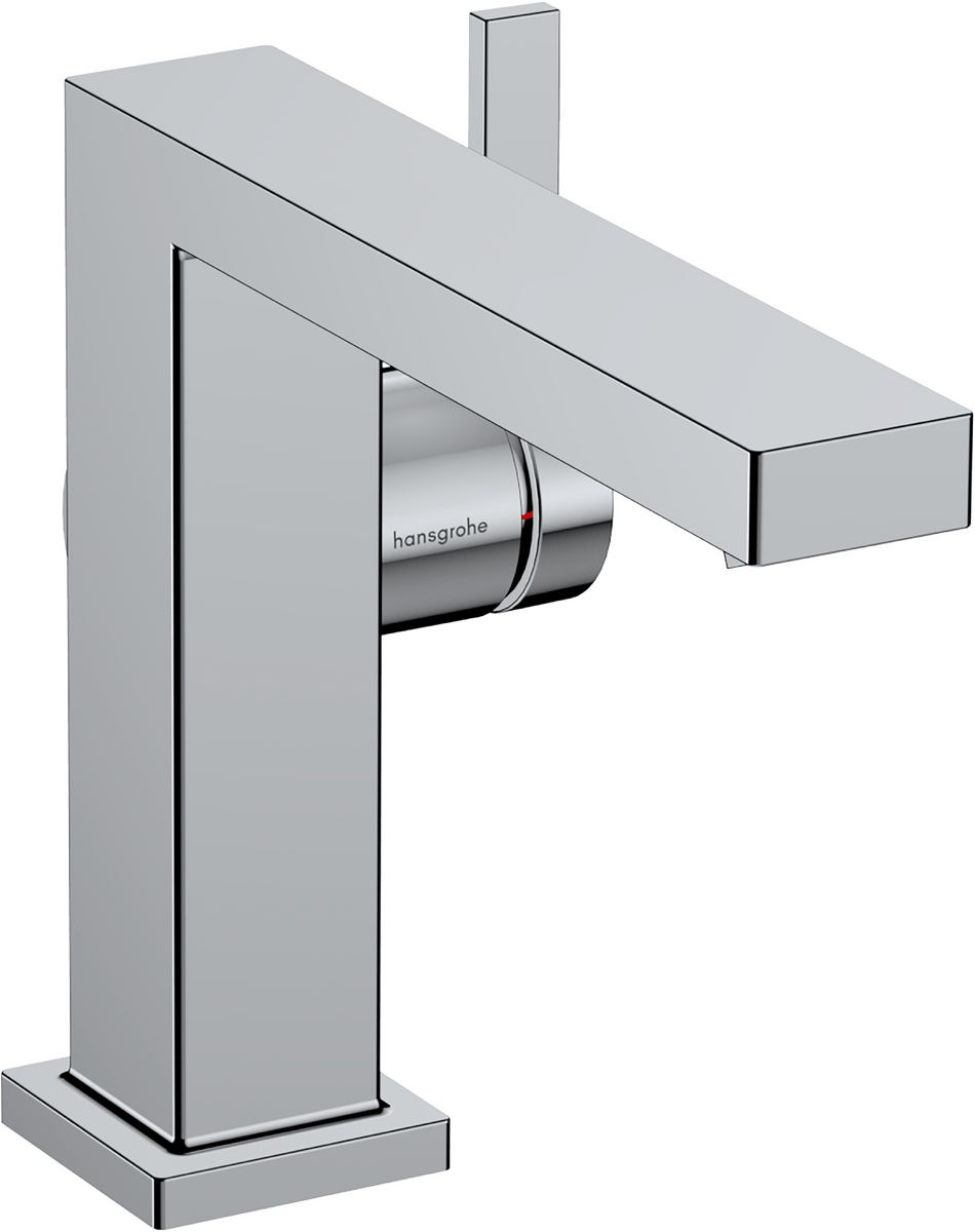 Hansgrohe Tecturis E Fine Coolstart Ecosmart+ Single Lever Basin Mixer 110 - Chrome - 73020000 - TAP 'N' SHOWER