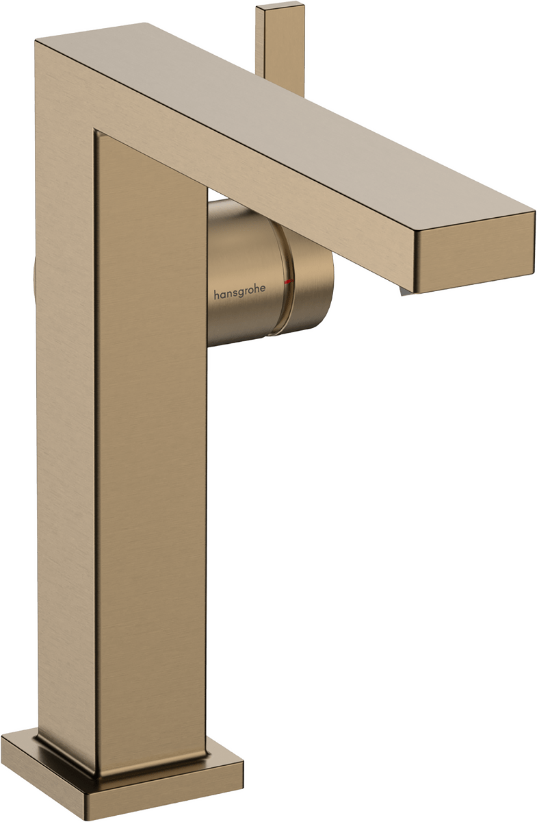 Hansgrohe Tecturis E Single Lever Basin Mixer - Brushed Bronze - 73041140 - TAP 'N' SHOWER