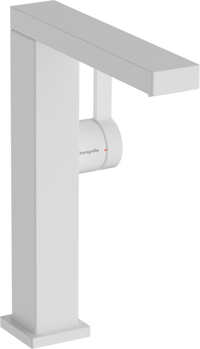 Hansgrohe Tecturis E Fine Coolstart Ecosmart+ Single Lever Basin Mixer 210 - White - 73060700 - TAP 'N' SHOWER