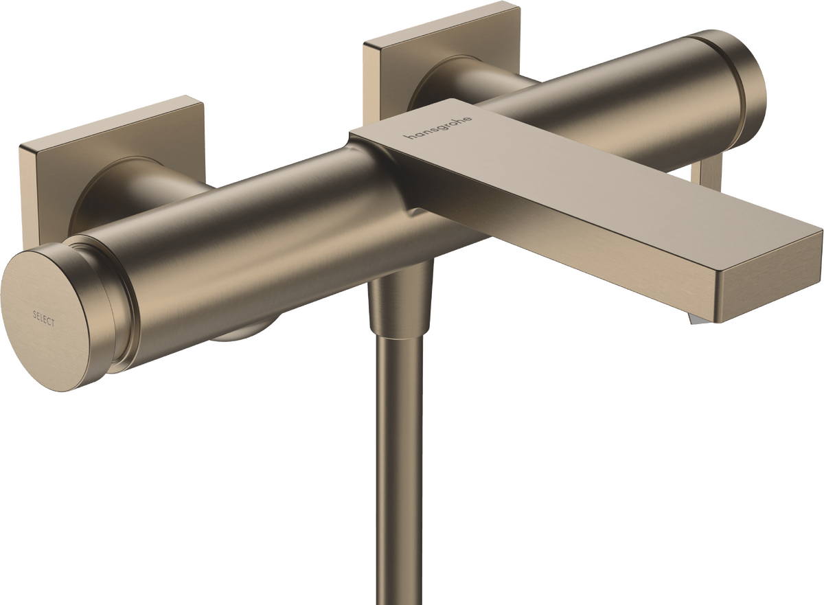 Hansgrohe Tecturis E Single Lever Bath Mixer - Brushed Bronze - 73420140 - TAP 'N' SHOWER