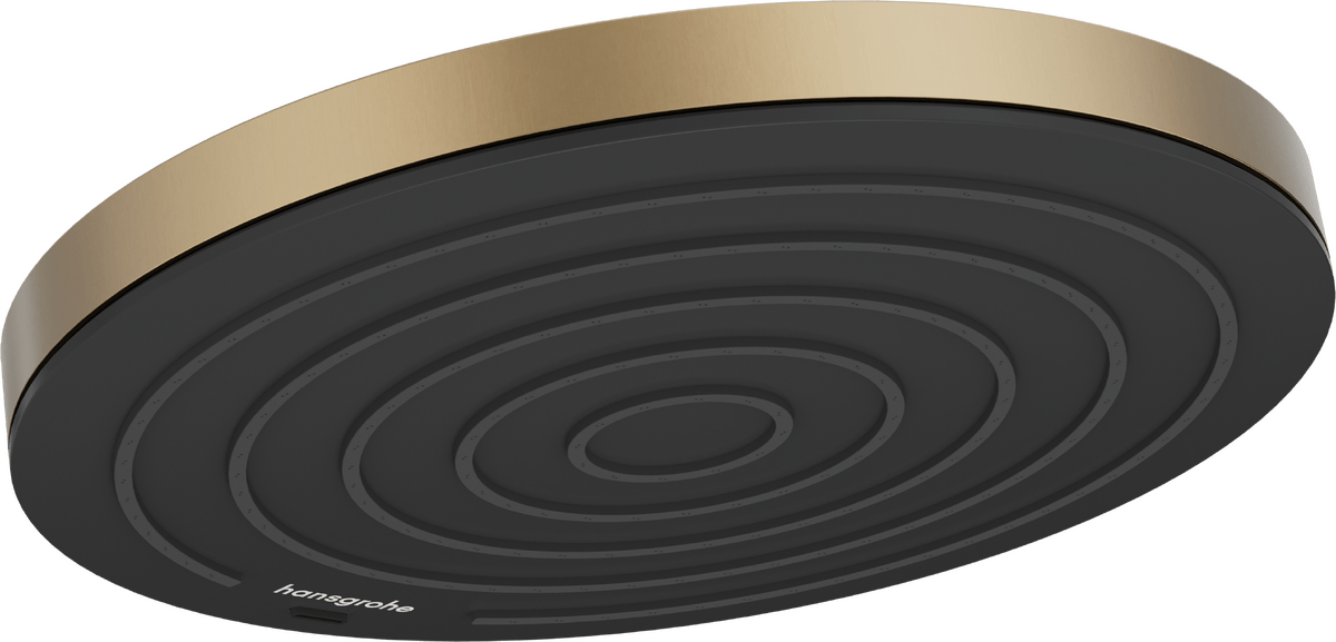 Hansgrohe Pulsify S Overhead Shower 260 1jet - Brushed Bronze - 24140140 - TAP 'N' SHOWER