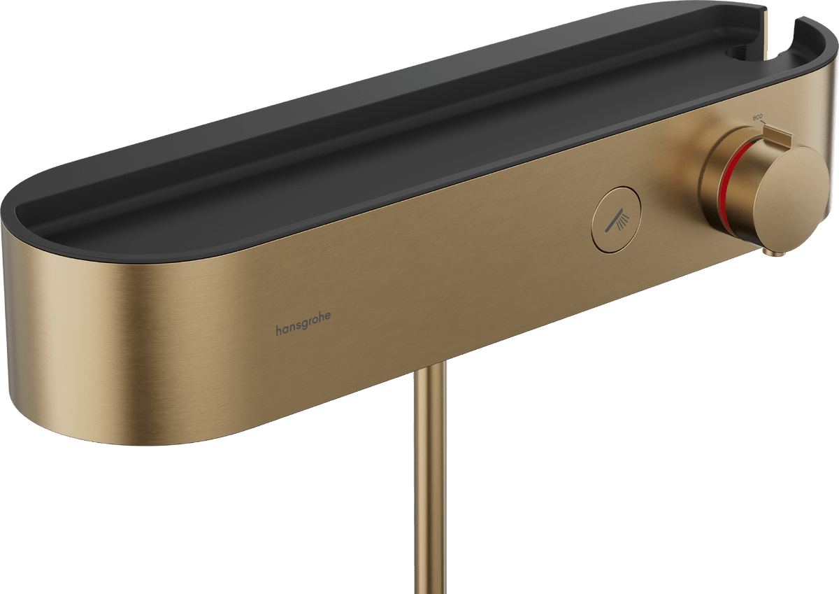 Hansgrohe ShowerTablet Select Shower Thermostat 400 For Exposed Installation - Brushed Bronze - 24360140 - TAP 'N' SHOWER