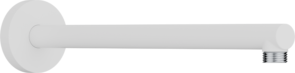 Hansgrohe Shower Arm S 39 Cm - Matt White - 24357700 - TAP 'N' SHOWER