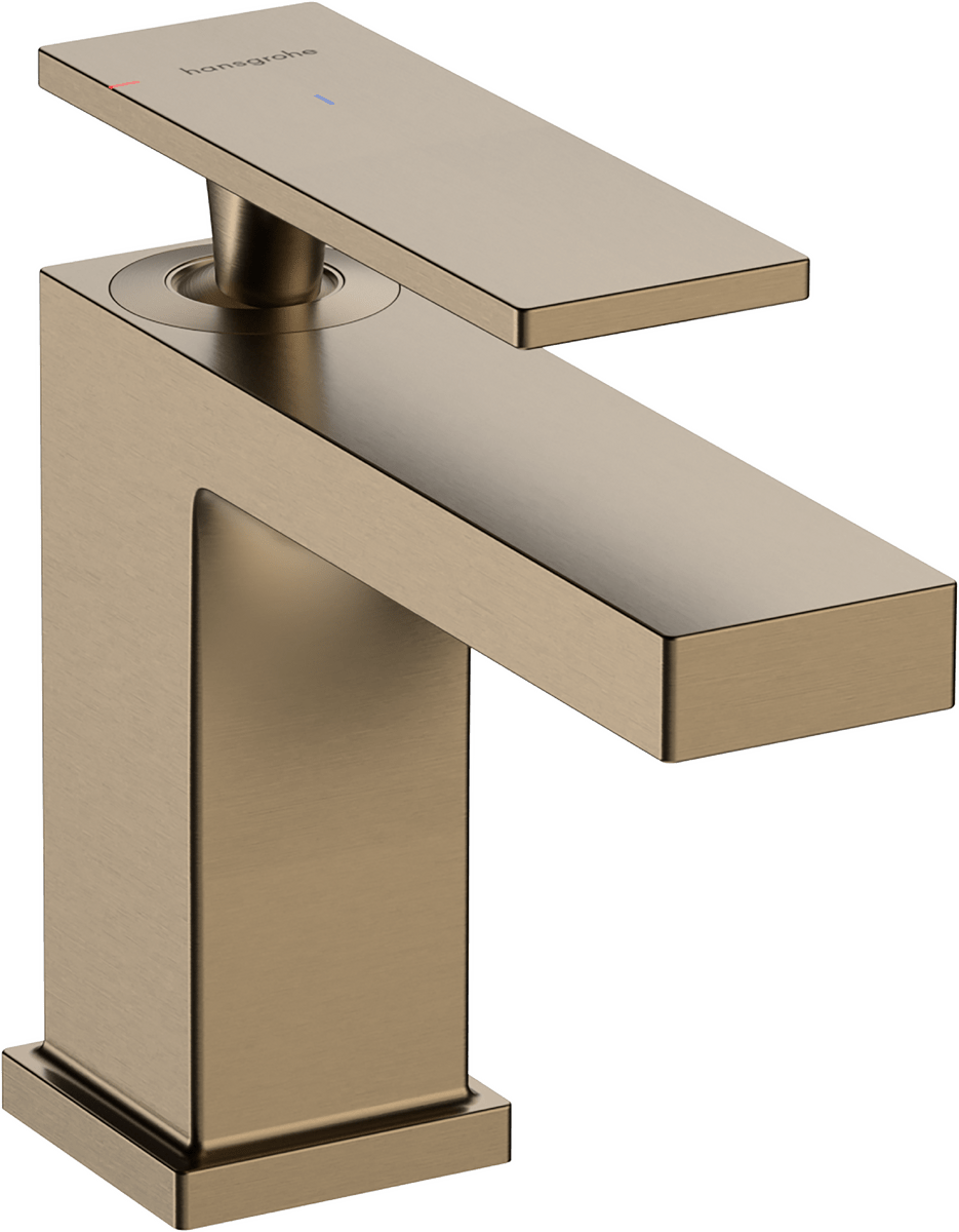 Hansgrohe Tecturis E Single Lever Basin Mixer - Brushed Bronze - 73002140 - TAP 'N' SHOWER