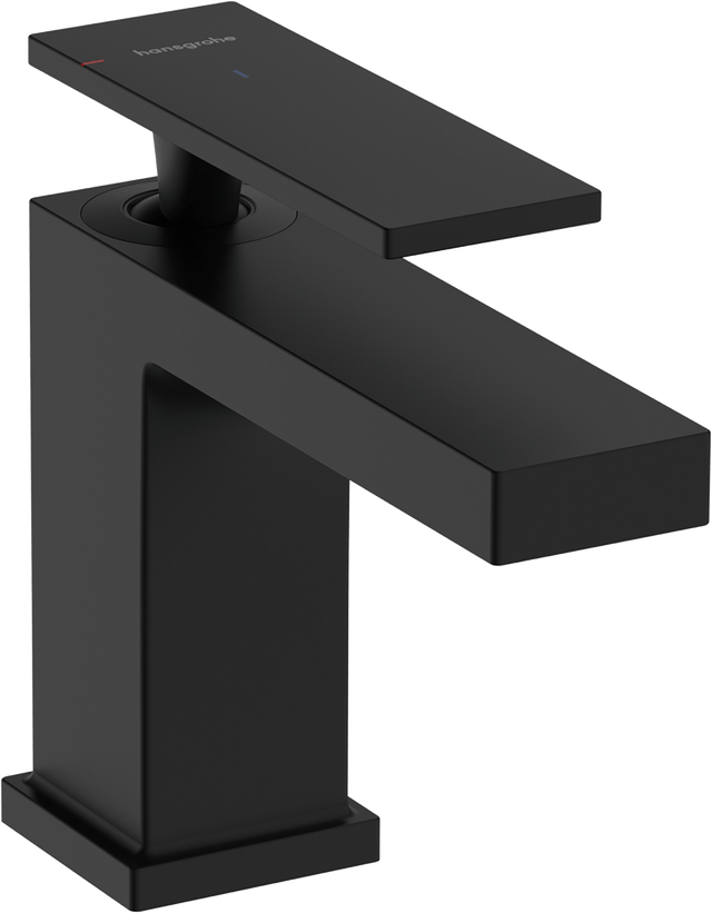 Hansgrohe Tecturis E Single Lever Basin Mixer - Matt Black - 73002670 - TAP 'N' SHOWER