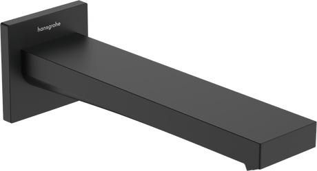 Hansgrohe Tecturis E Spout 210mm Long - Matt Black - 73410670 - TAP 'N' SHOWER