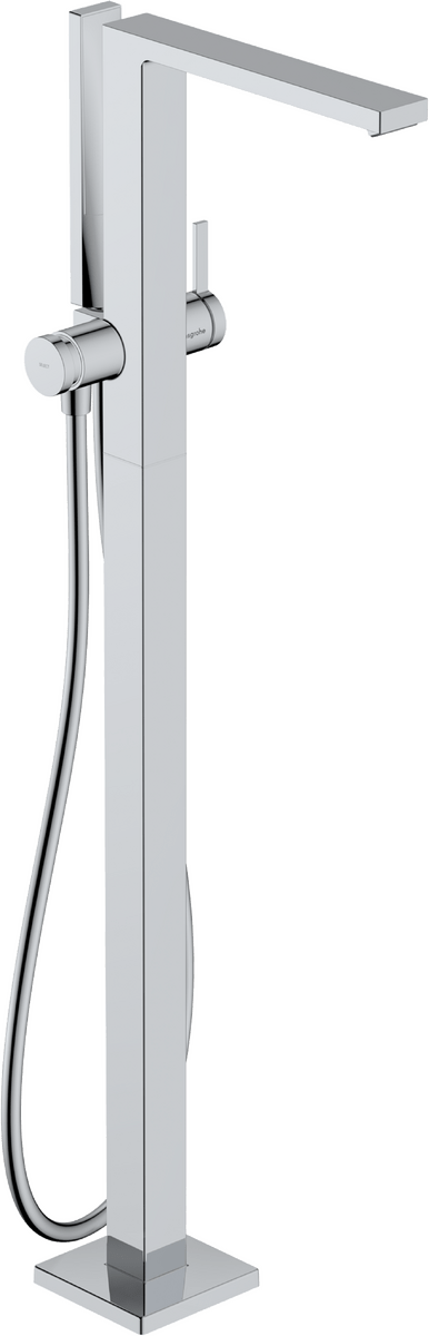 Hansgrohe Tecturis E Floor - standing Single Lever Bath Mixer - Chrome - 73445000 - TAP 'N' SHOWER