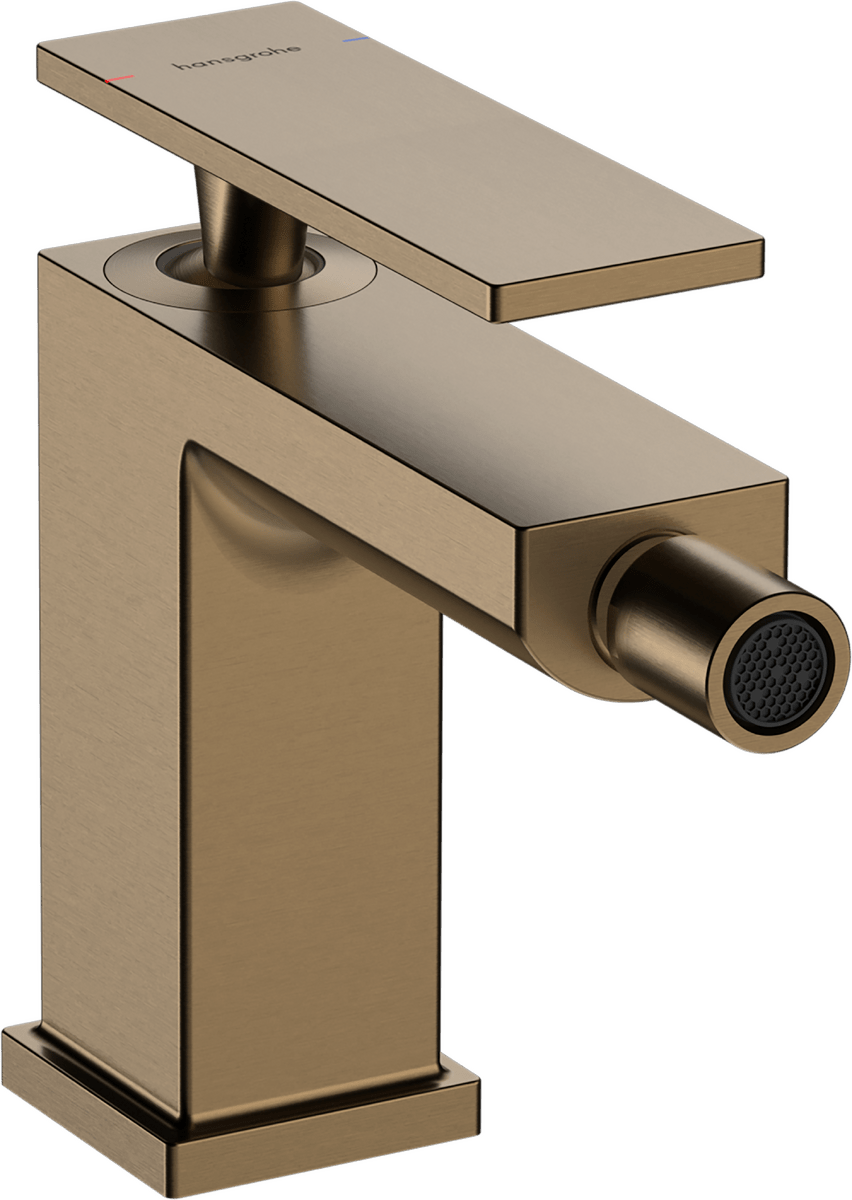 Hansgrohe Tecturis E Single Lever Bidet Mixer - Brushed Bronze - 73200140 - TAP 'N' SHOWER
