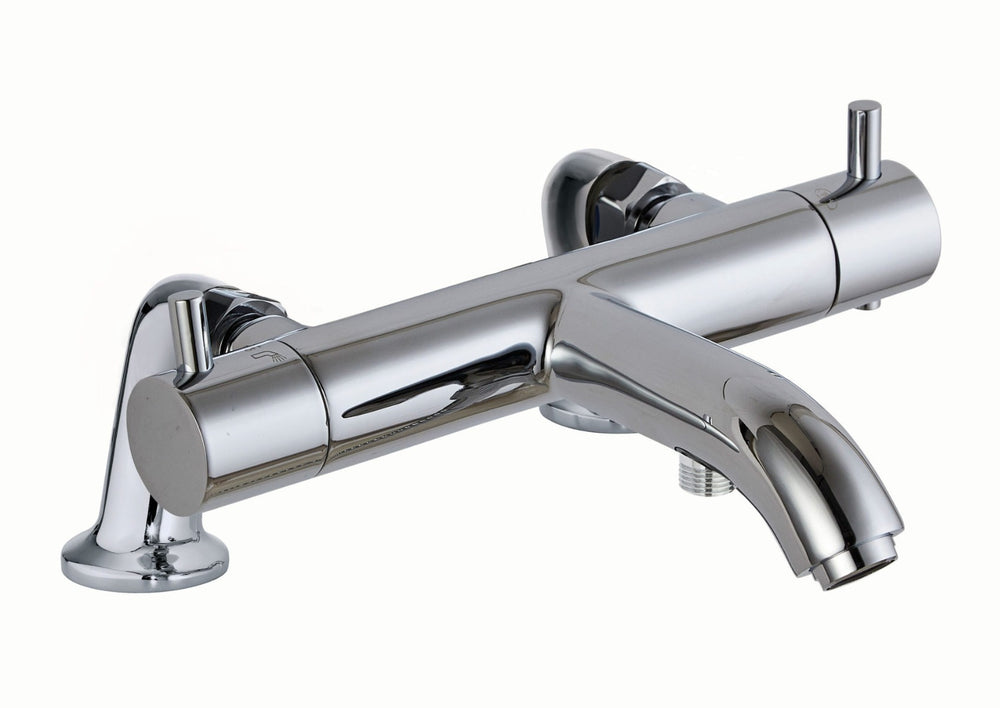 JTP Florence Deck Mounted Thermostatic Bath and Shower Mixer - Chrome - 15659