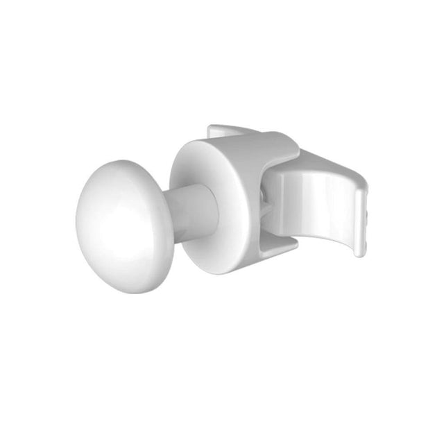Eastbrook Rivassa Radiator Single Robe Hook - White - 16.005 - TAP 'N' SHOWER