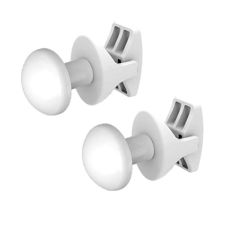 Eastbrook Radiator Robe Hook Pair - White - 16.600 - TAP 'N' SHOWER