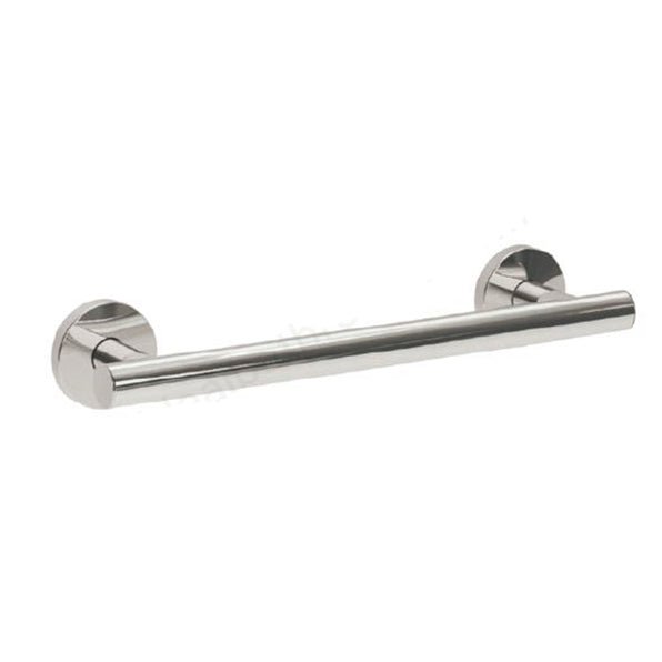 Bathex Yardley Stainless Steel Grab Rail 450mm - Mirror Polish - 17001MP - TAP 'N' SHOWER