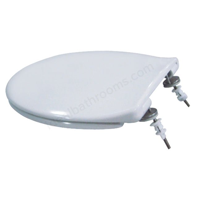 Oakham Luxury Soft Close Toilet Seat and Cover White - TAP 'N' SHOWER
