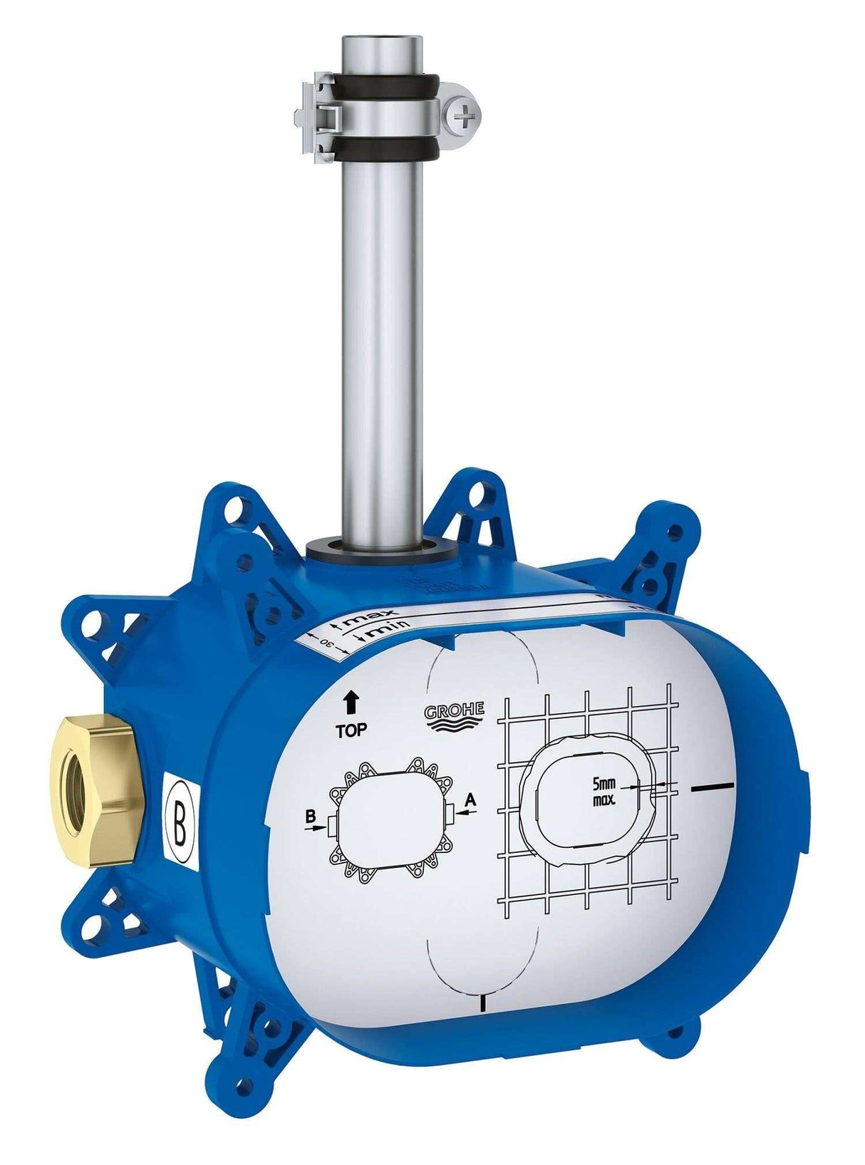 Grohe Rainshower 360 Rough-in Box for Head Shower Seat - 262641001