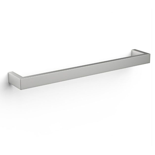 Towelrads Elcot Electric Square Closed Ended Stainless Steel Towel Holder 450mm Wide - 128064 - TAP 'N' SHOWER