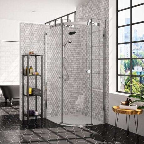 Merlyn 10 Series Single Quadrant Shower Enclosure 900mm x 900mm Right Handed - Clear Glass - M103221CR