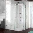 Merlyn 8 Series Frameless Quadrant Shower Enclosure 900mm x 900mm - 8mm Glass - A0601UH