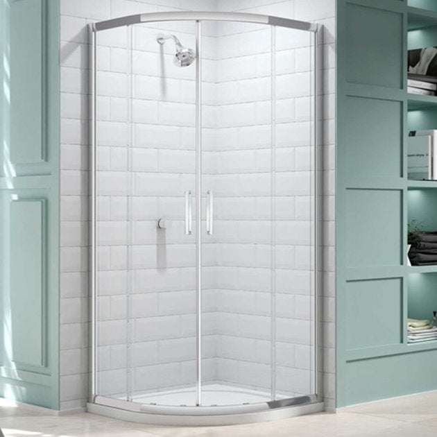 Merlyn 8 Series Quadrant Shower Enclosure 1000mm x 1000mm - Clear Glass - M83231