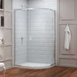 Merlyn 8 Series Offset Quadrant Shower Enclosure 1000mm x 800mm - Clear Glass - M83233