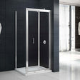 Merlyn Mbox 800mm Bi - Fold Shower Door - 4mm Clear Glass - MBB800 - TAP 'N' SHOWER