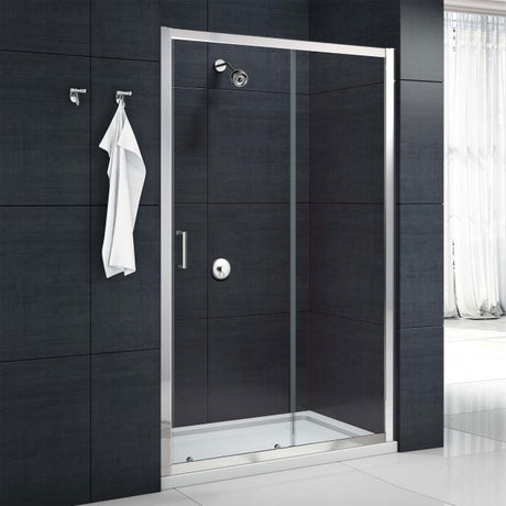 Merlyn Mbox 1700mm Wide Sliding Shower Door - 6mm Clear Glass - MBS1700 - TAP 'N' SHOWER