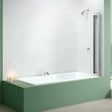 Merlyn Four Folding Bath Screen 1400mm High x 850mm Wide - 4mm Glass - MB4