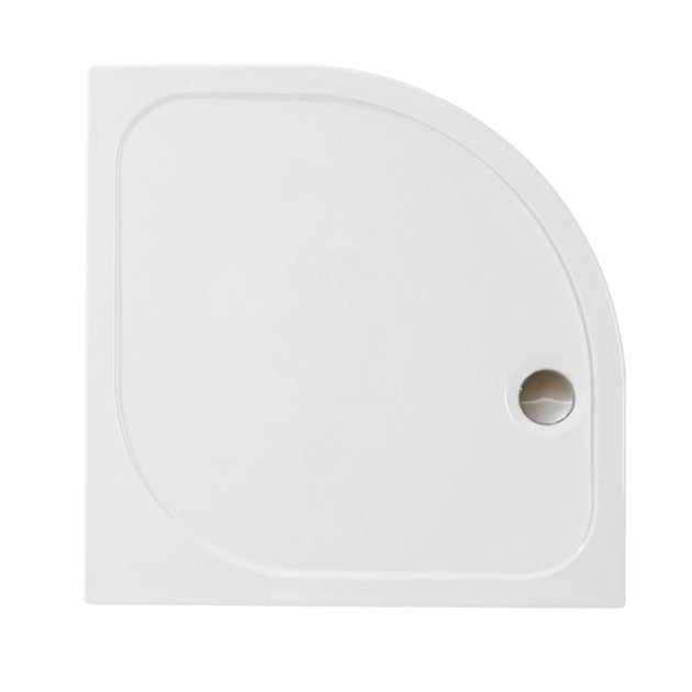 Merlyn Ionic Touchstone Quadrant Shower Tray 800mm x 800mm - White - S80QTO - TAP 'N' SHOWER