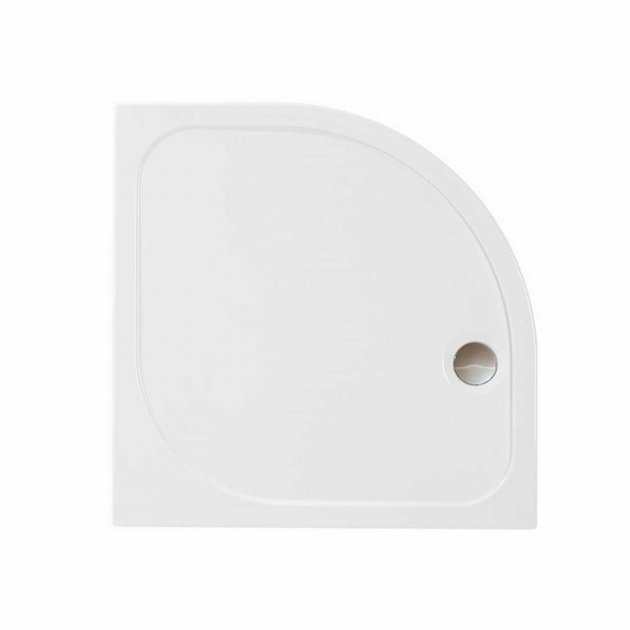 Merlyn Ionic Touchstone Quadrant Shower Tray 900mm x 900mm - White - S90QTO