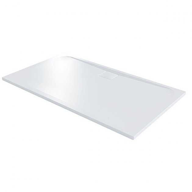Merlyn Level25 Rectangular Shower Tray with Waste 1000mm x 800mm - White - L108RT - TAP 'N' SHOWER
