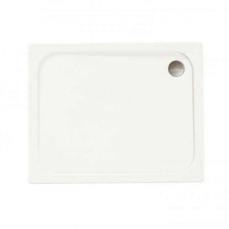 Merlyn MStone Rectangular Shower Tray with Waste 1000mm x 800mm - Stone Resin - D108RT