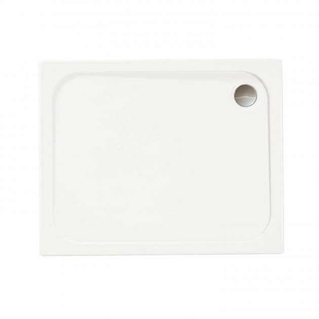 Merlyn MStone Rectangular Shower Tray with Waste 1200mm x 760mm - Stone Resin - D1276RT - TAP 'N' SHOWER