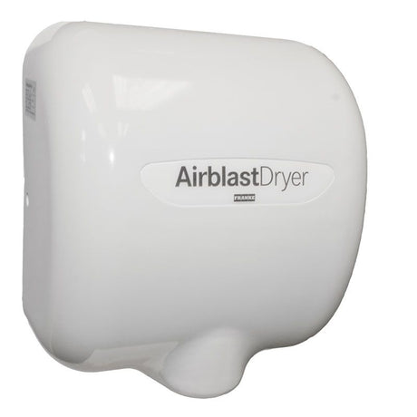 KWC DVS Airblast Hand Dryer F1390 - White Steel - 201.0000.142 - TAP 'N' SHOWER