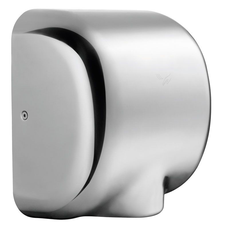 KWC DVS Airblast Hand Dryer F1392 - Polished Stainless Steel - 201.0000.144 - TAP 'N' SHOWER