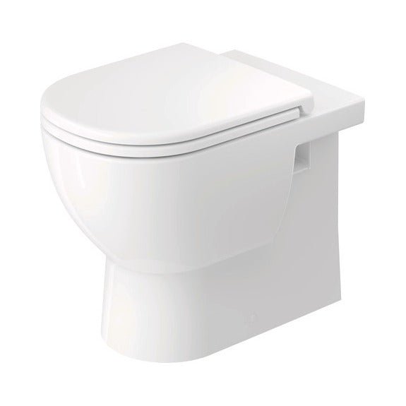 Duravit D-Code floorstanding toilet 570mm white high gloss modern design