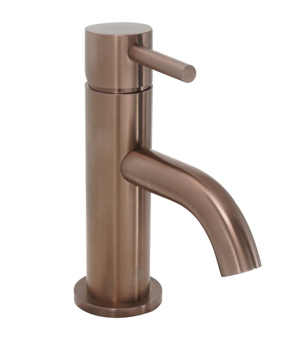 JTP VOS Single Lever Mini Basin Mixer - Brushed Bronze - 21025BRZ - TAP 'N' SHOWER