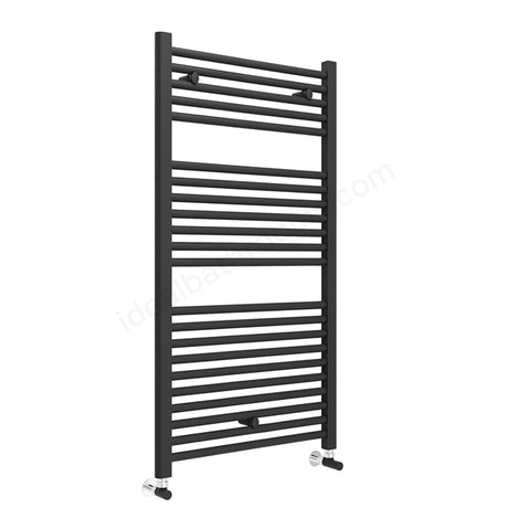 Oakham Towel Rail 1110 X 600 Matt Black - TAP 'N' SHOWER