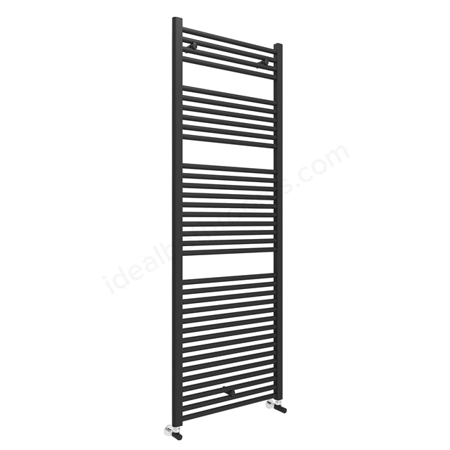 Oakham Towel Rail 1703 X 600 Matt Black - TAP 'N' SHOWER
