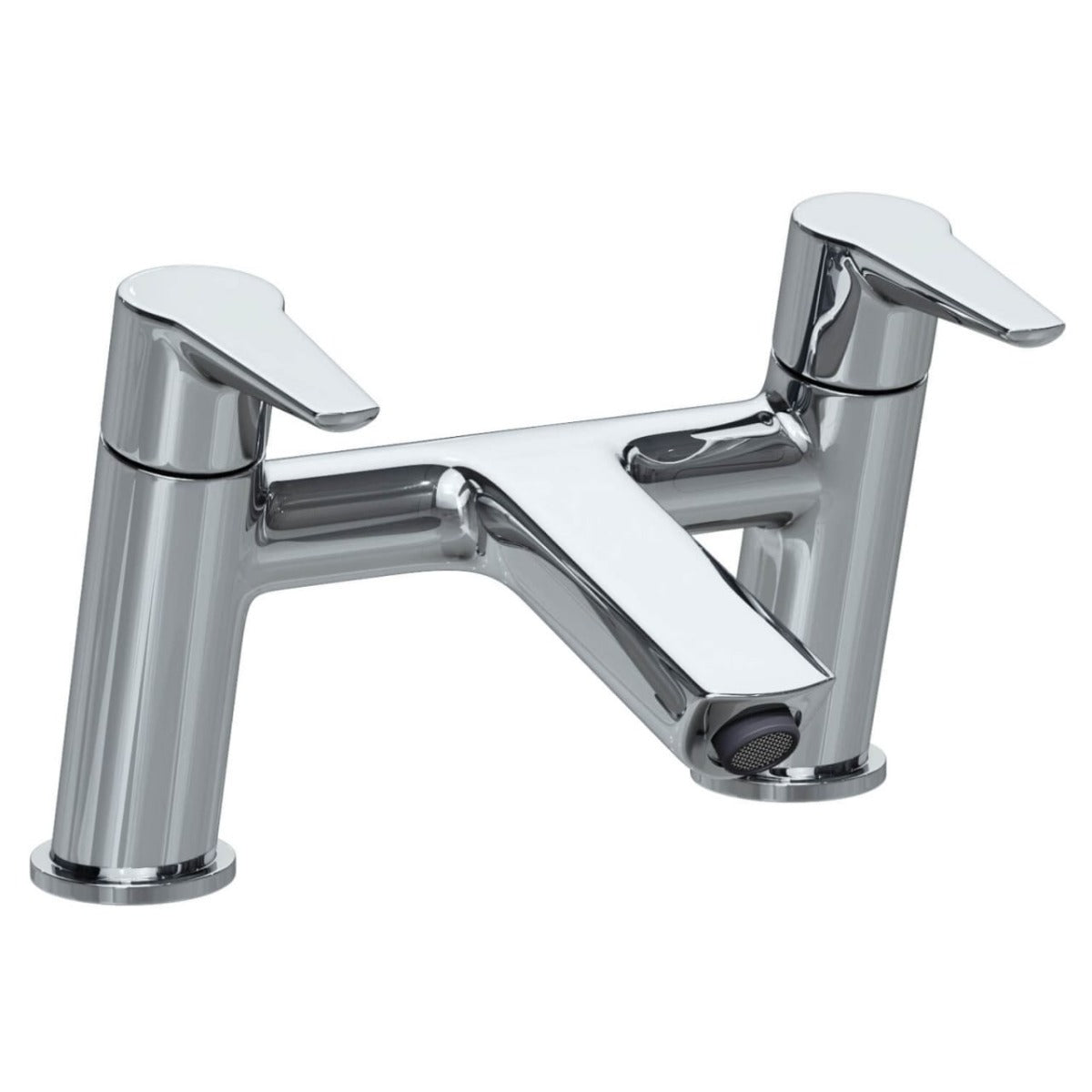 Vitra Solid S Chrome Bath Mixer - A42416VUK - TAP 'N' SHOWER