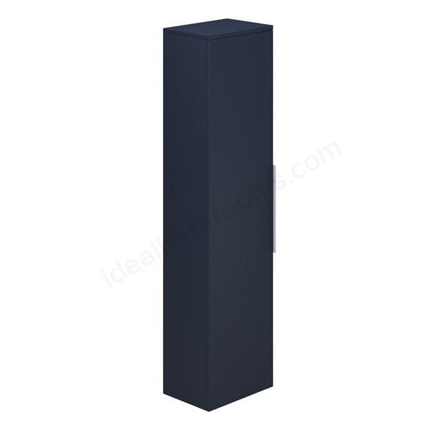 Oakham Dakota Tall Boy Vanity Unit 350mm - Marine Blue - TAP 'N' SHOWER
