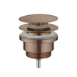 JTP VOS Universal Slotted and Unslotted Basin Waste - Brushed Bronze - 21709SUNBRZ - TAP 'N' SHOWER