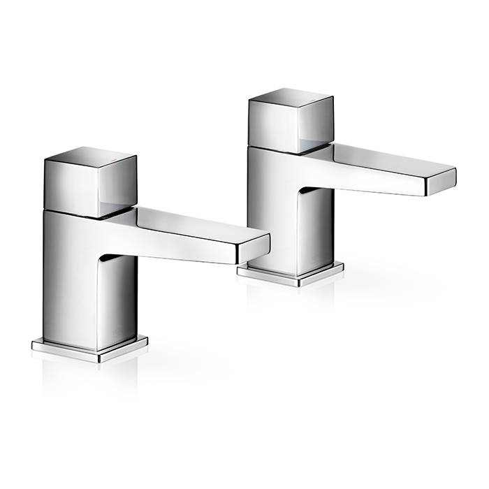 Mira Honesty Bathroom Basin Pillar Taps - 2.1815.002