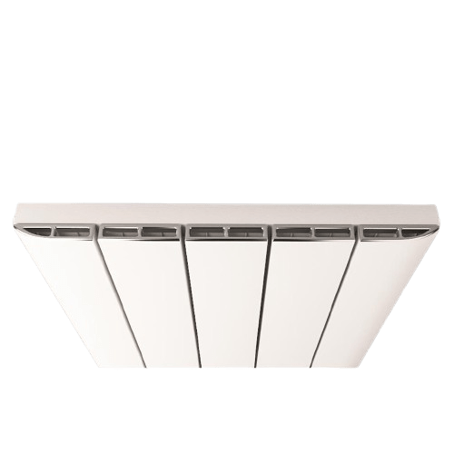 Eastbrook Withington Radiator Cover Cap Set 1420mm - Chrome - 89.1405 - TAP 'N' SHOWER