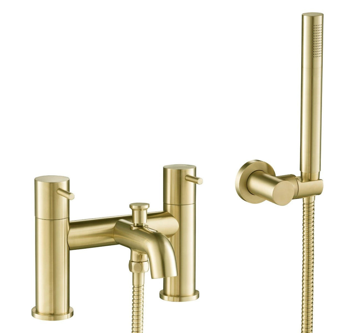 JTP VOS Shower Mixer with Kit - Brushed Brass - 23275BBR - TAP 'N' SHOWER