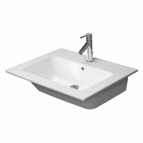 Duravit ME by Starck 830mm 1TH Furniture Basin - White High Gloss - 2336830000 - TAP 'N' SHOWER