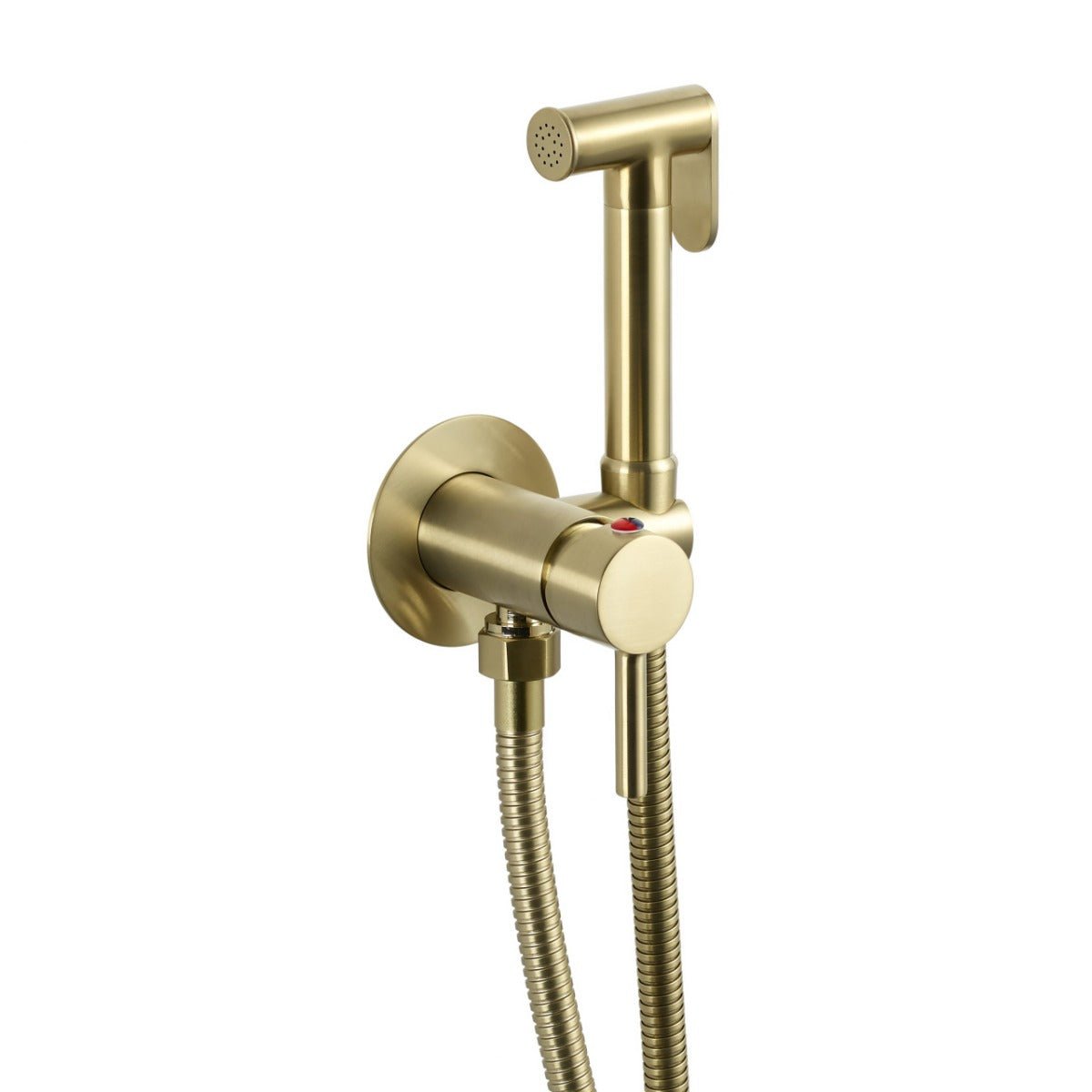 JTP VOS Single Lever Douche Set for Cold and Hot Operation - Brushed Brass - 23556BBR - TAP 'N' SHOWER