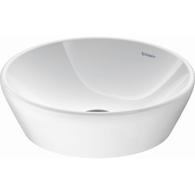 Duravit D - Neo 400mm Vessel Basin No Tap Hole - White High Gloss - 2371400070 - TAP 'N' SHOWER