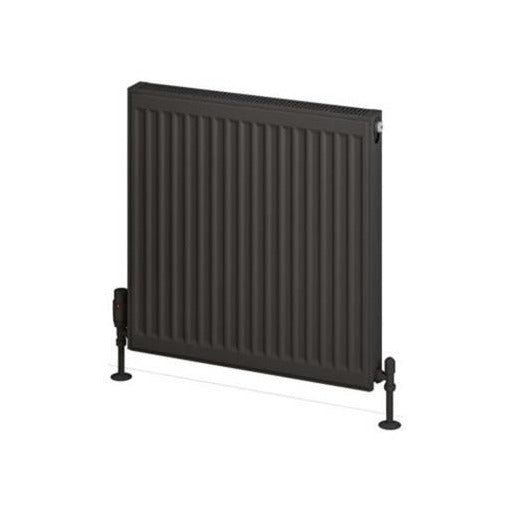 Eastbrook Type 21 6Compact Panel Radiator 00mm x 600mm - Matt Anthracite - 25.0120 - TAP 'N' SHOWER
